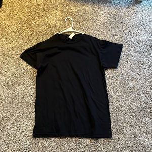 Oversized black unisex tshirt